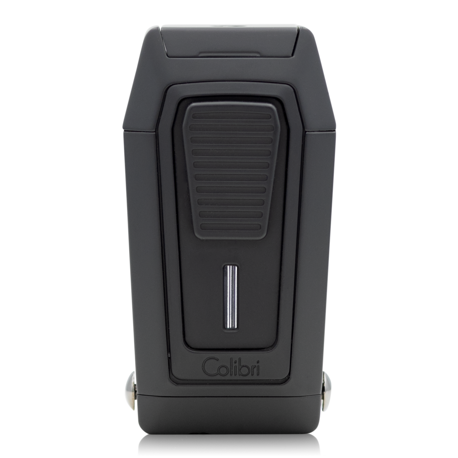 Quantum Lighter Black Integrated V Cut Colibri Cuban Ashes