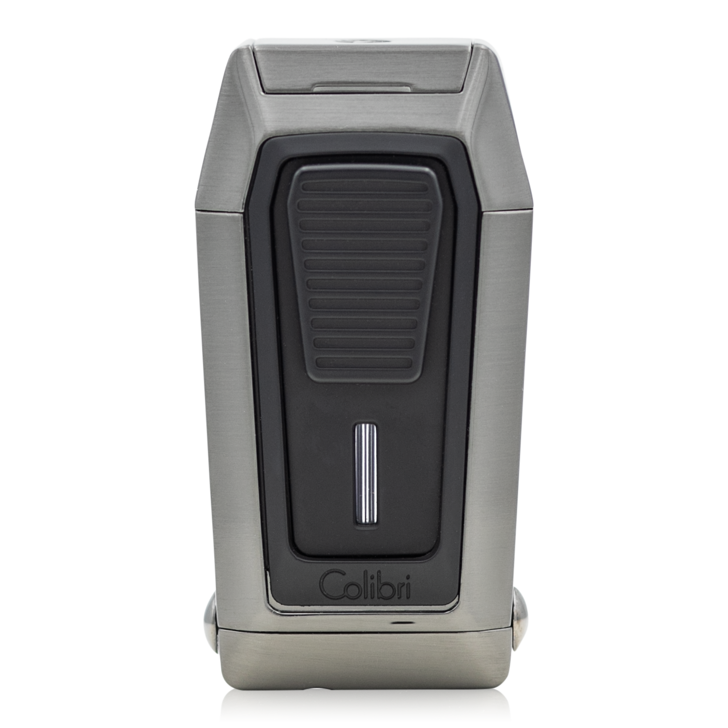 Quantum Lighter Gunmetal [Integrated V-Cut] | Colibri-Lighter-Cuban Ashes