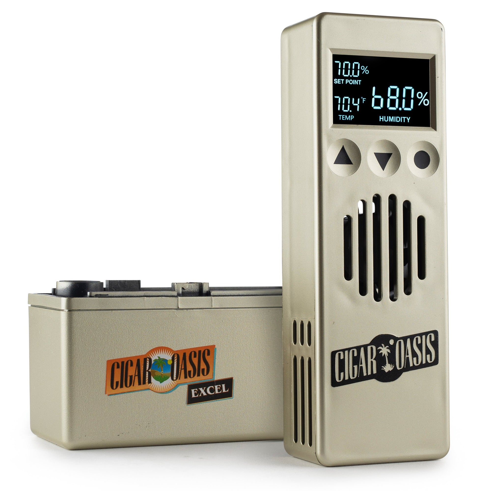 Excel 3.0 Electronic Humidifier | Cigar Oasis-Humidifier-Cuban Ashes
