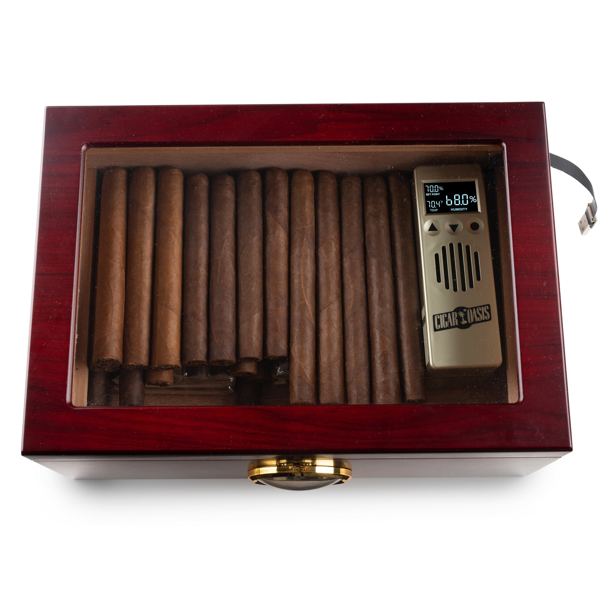 Excel 3.0 Electronic Humidifier | Cigar Oasis-Humidifier-Cuban Ashes
